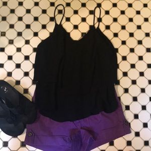 Kensie Brand purple shorts